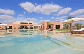 villa avec piscine chauffée Marrakech