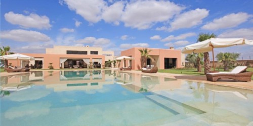 villa avec piscine chauffée Marrakech